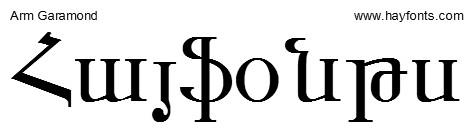 Arm Garamond